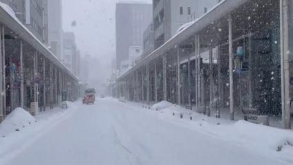 Japonya'da şiddetli kar yağışı 45 can aldı