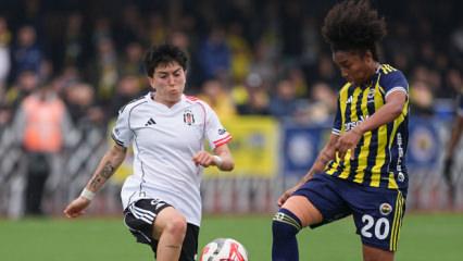 Kadınlar derbisinde Fenerbah&ccedil;e'den Beşiktaş'a farklı tarife