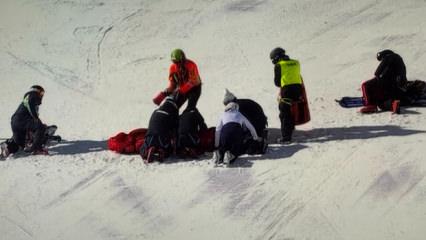 Olimpiyatlarda y&uuml;rekler ağza geldi: 10 dakika boyunca hayatta tutmaya &ccedil;alıştılar
