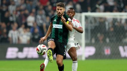 Kocaelispor-Beşiktaş! Kadrolar belli oldu: Yeni transfer ilk 11'de