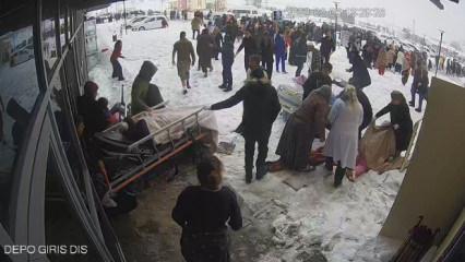 6 Şubat&rsquo;ta hastanede yaşanan panik yeni g&ouml;r&uuml;nt&uuml;lerle ortaya &ccedil;ıktı