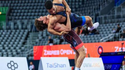 Milli g&uuml;reş&ccedil;iden Zagreb'te altın madalya!