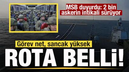 MSB g&ouml;r&uuml;nt&uuml;leri paylaştı: G&ouml;rev net, sancak y&uuml;ksek, rota belli! 