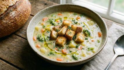 Soğuk günlere birebir: Kremalı sebze çorbası tarifi