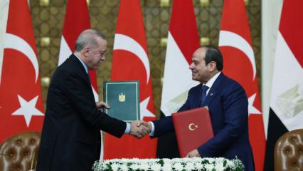 Son dakika... Cumhurbaşkanı Erdoğan Mısır'da! Anlaşmalar imzalanıyor