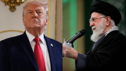 Son dakika: Trump'tan savaş ilanı gibi a&ccedil;ıklama: Hamaney şu anda &ccedil;ok endişelenmeli!