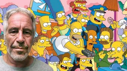 Simpsonlar'da &uuml;rk&uuml;ten 'Epstein adası' mesajı