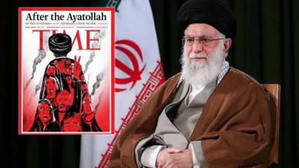 TIME'dan dikkat &ccedil;eken Hamaney kapağı! Suikast mesajı mı verildi?