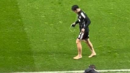 Yeni transfer Oh sahadaki ilk g&ouml;r&uuml;nt&uuml;s&uuml;yle g&uuml;ndem oldu