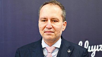 Fatih Erbakan adaylığını a&ccedil;ıklayıp AK Parti'yi hedef aldı