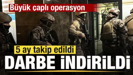 14 ilde b&uuml;y&uuml;k &ccedil;aplı operasyon! 305 ş&uuml;pheli yakalandı