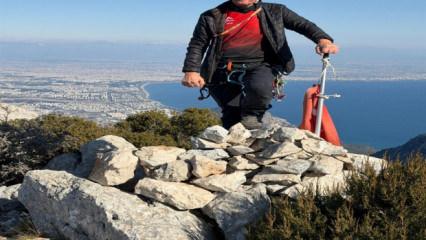 73 yaşında, dağcılık yaşam bi&ccedil;imi