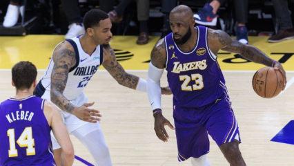 ABD onu konuşuyor! LeBron 41'inde tarihe ge&ccedil;ti!