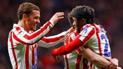 Lookman alev aldı! Atletico, Barcelona'yı sahadan sildi