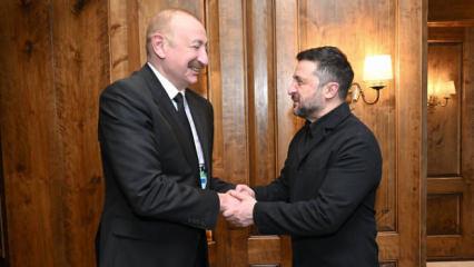 Aliyev ve Zelenskiy M&uuml;nih G&uuml;venlik Konferansı'nda bir araya geldi