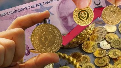 Altın y&uuml;kselişle başladı! T&uuml;m zamanların rekor talebi geldi