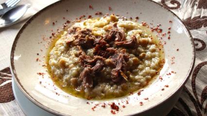 Amasya'nın 12 saatte pişen tescilli lezzeti: Taş fırın keşkeği