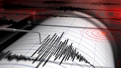 Erzincan'da korkutan deprem meydana geldi