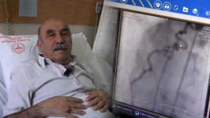 G&ouml;ğ&uuml;s yanmasıyla hastaneye gitti, hayatının şokunu yaşadı! Bir ilke imza attılar