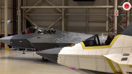 KAAN savaş u&ccedil;ağında tarihi gelişme: Yeni prototip sahneye &ccedil;ıktı