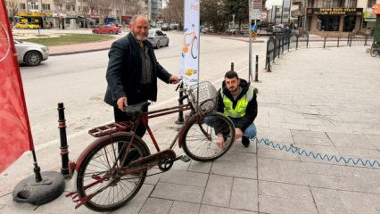 Konya'da kışın pedal &ccedil;eviren &uuml;cretsiz kazanıyor!