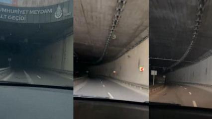 Maltepe&rsquo;de belediye ihmali: Karanlığa g&ouml;m&uuml;len alt ge&ccedil;itte s&uuml;r&uuml;c&uuml;ler zor anlar yaşadı