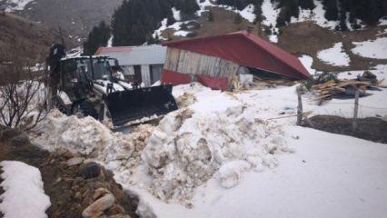 Ordu'da evin &uuml;zerine &ccedil;ığ d&uuml;şt&uuml;!