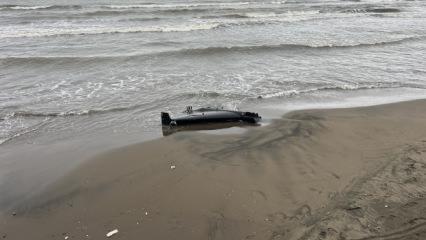 Ordu'da sahilde insansız hava aracı par&ccedil;ası bulundu! İstanbul'dan ekip gidiyor