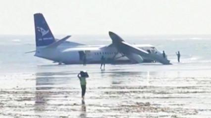 Somali'den kalkan u&ccedil;ak Hint Okyanusu'na indi