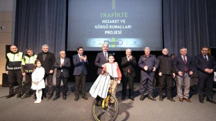 Trafikte Nezaket ve G&ouml;rg&uuml; Kuralları Projesi meyve verdi