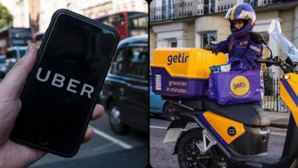 Uber, Getir'i satın almak i&ccedil;in anlaştı