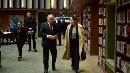 Başkan Turan&rsquo;ın ev sahipliğinde k&uuml;lt&uuml;r diplomasisi buluşması