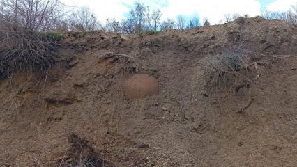 Yer: Denizli! Toprak kaydı, tarihi k&uuml;p ortaya &ccedil;ıktı!