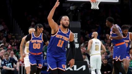 Zirveye Knicks damgası! Celtics'e 5 ma&ccedil; sonra ilki yaşattılar