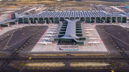 İstanbul Havalimanı Avrupa'nın zirvesinde! D&ouml;rt yıl &uuml;st &uuml;ste birinci!