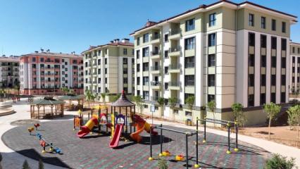 Adana'da "Y&uuml;zyılın Konut Projesi" kapsamında yapılacak konutların kurası &ccedil;ekildi