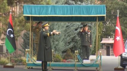 Bakan G&uuml;ler, Libya Genelkurmay Başkan Vekili Korgeneral en-Nemruş'u kabul etti