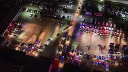 Bursa'da 700 polisle şafak operasyonu...Camdan uyuşturucuyu b&ouml;yle atmak istedi