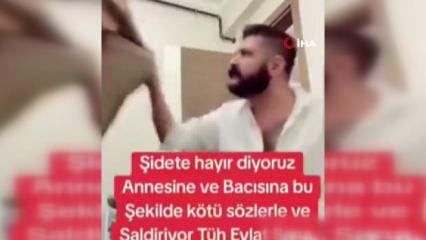 Canlı yayında infiale neden olan anlar! Annesine ve kız kardeşine tehditler yağdırdı