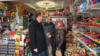 Başkan Altay'dan iftar &ouml;ncesi esnaf ziyareti 