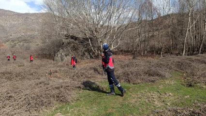 Diyarbakır'da 15 g&uuml;nd&uuml;r kayıp olan engelliyi 112 kişilik ekip arıyor