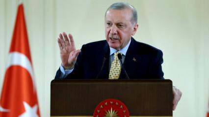 Erdoğan'dan t&uuml;m d&uuml;nyaya net mesaj: Kuzu postu giydirilmiş sırtlar s&uuml;r&uuml;lerinin...