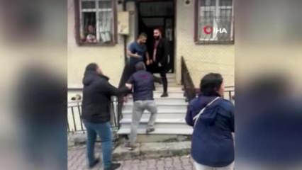 Esenyurt'ta eşi ve ikiz bebeklerinin g&ouml;z&uuml; &ouml;n&uuml;nde darp edildi