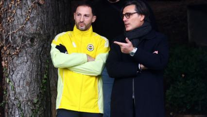 Fenerbah&ccedil;e antrenmanında Montella s&uuml;rprizi!