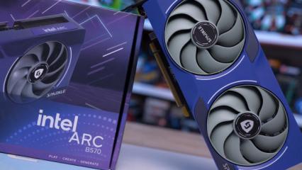 Fiyatlar u&ccedil;muşken Intel Arc B570 ekran kartı tekrar g&uuml;ndemde
