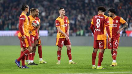Galatasaray'ın 10 ma&ccedil;lık serisi Konya'da sona erdi