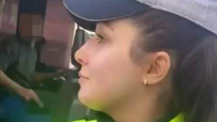 Hem hakaret etti hem kaydetti: Kadın polisin sabrı ve profesyonelliği alkış aldı