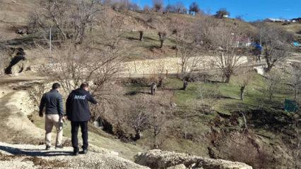 Heyelan paniği! 19 konuttan 7'si boşaltıldı