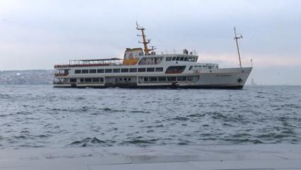 İstanbul'da deniz ulaşımına hava engeli: &Ccedil;ok sayıda vapur seferi iptal!