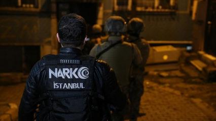 İstanbul'da tırda 183 litre uyuşturucu madde ele ge&ccedil;irildi